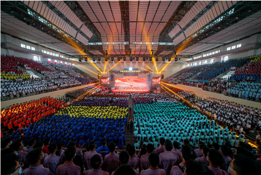 中山大学2020开学典礼现场